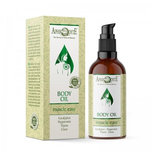  Upokojujúci aromaterapeutický masážny olej "svalová ľahkosť" - Aphrodite Shop